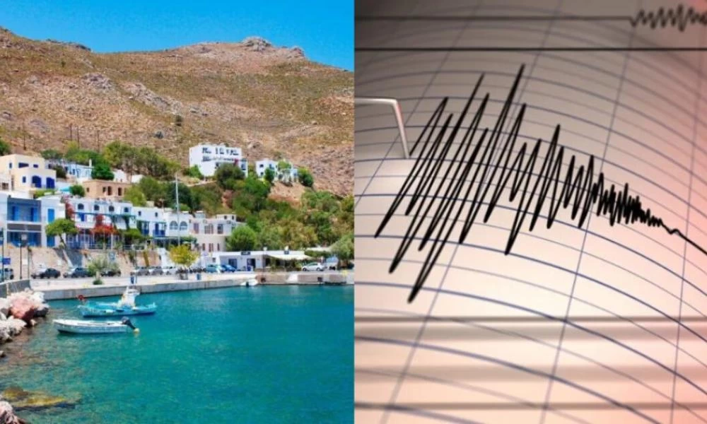 Σεισμός μεγέθους 4,2 βαθμών τώρα στην Τήλο